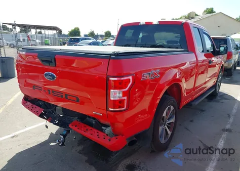 2019 Ford F-150 Xl из США, поврежденный, VIN 1FTEX1CPXKKC96958